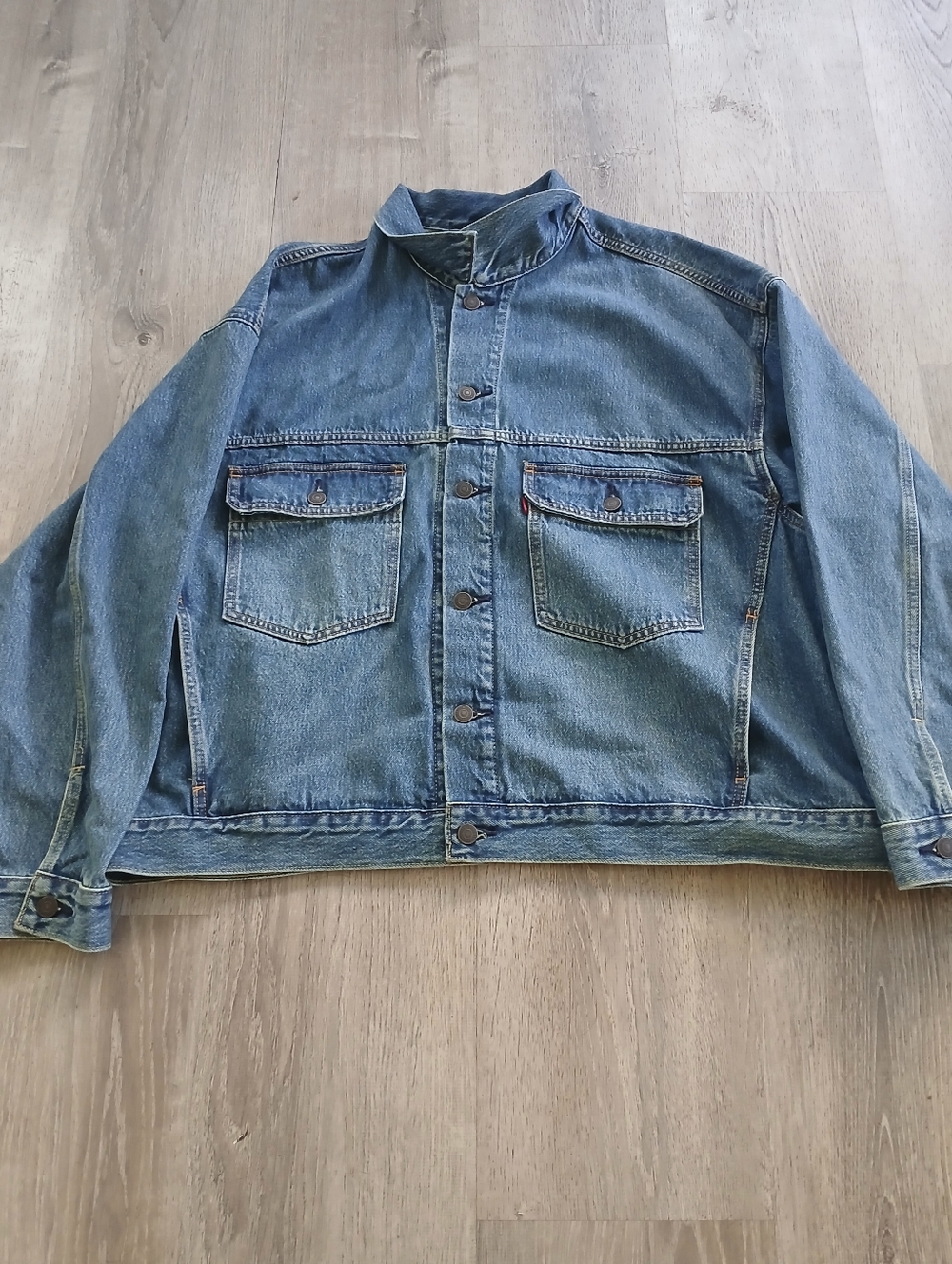 Levi's Classic Blue Denim Jacket - Men's Workwear - Picture 1 of 6